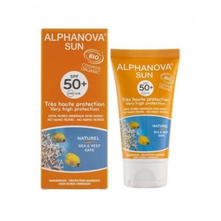 Alphanova Sun Bio Krem Przeciwsłoneczny, filtr SPF 50, 50g